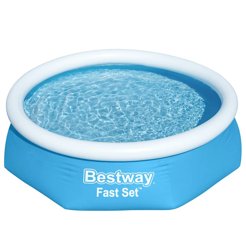 Bestway snelset zwembad opblaasbaar rond 244x66 cm