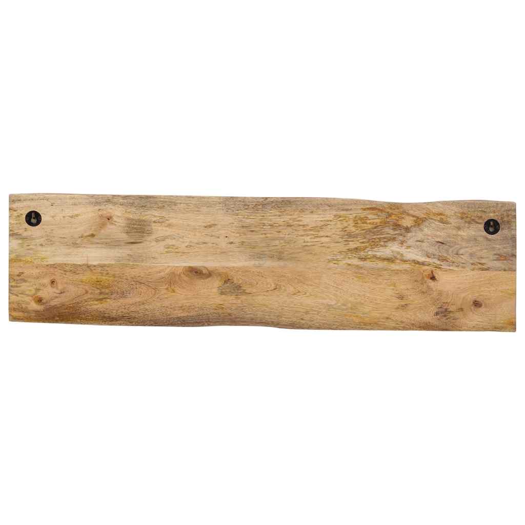 Vidaxl wandkapstok met 4 haken massief mangohout