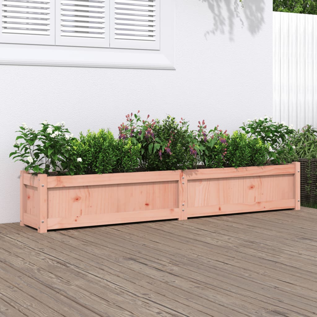 Vidaxl plantenbak 180x31x31 cm massief douglashout