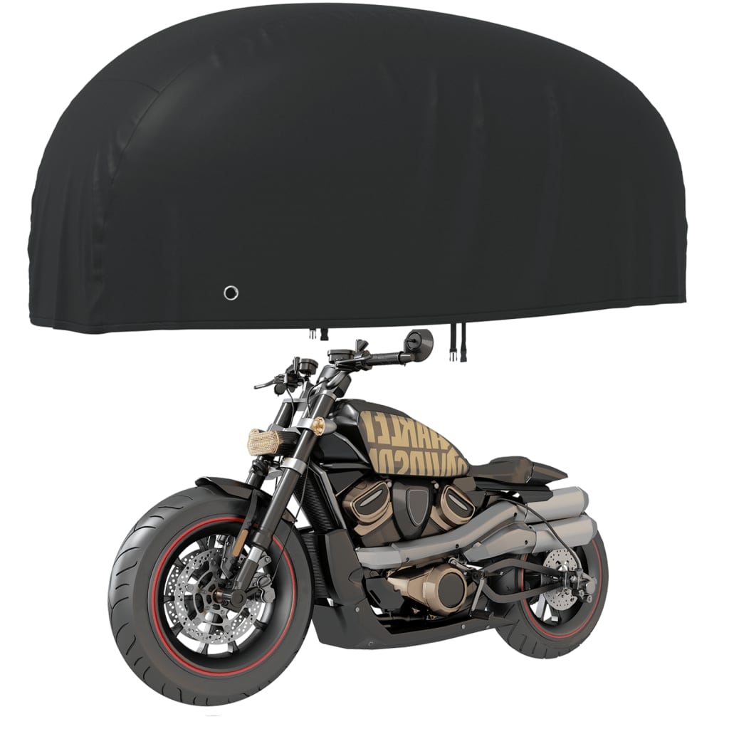 VidaXL Motorhoezen 2 st 230x95x125 cm 210D oxford stof