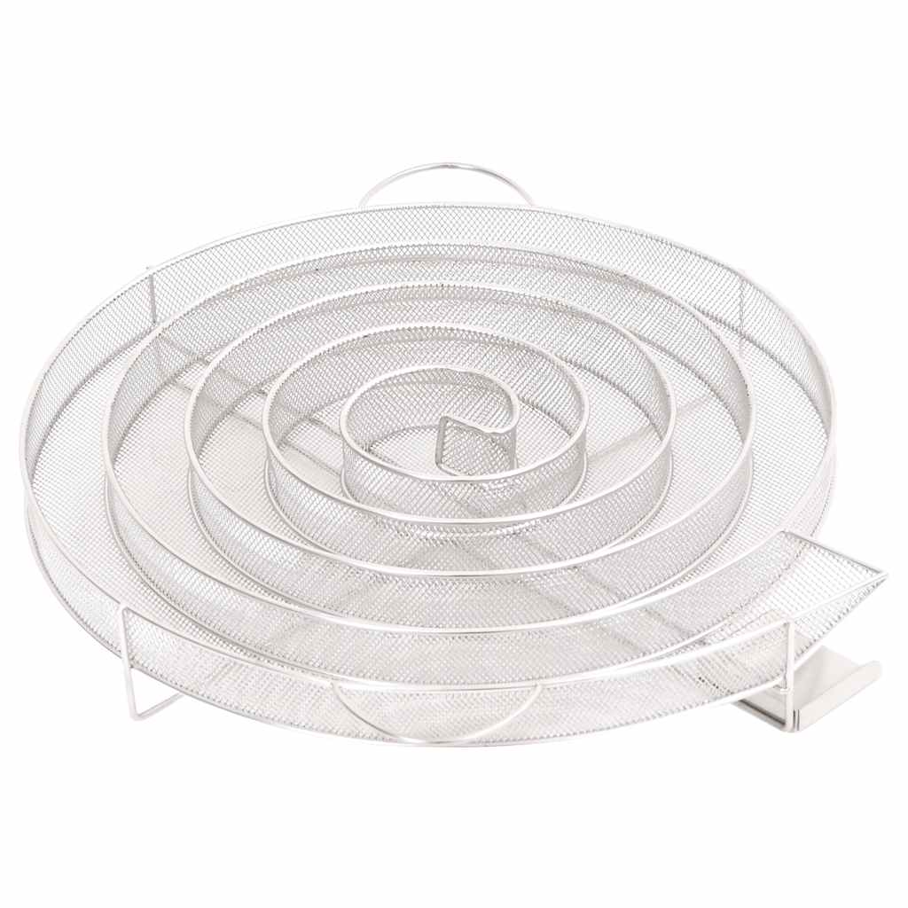 Vidaxl rookgenerator koud rond 33,5 cm roestvrij staal