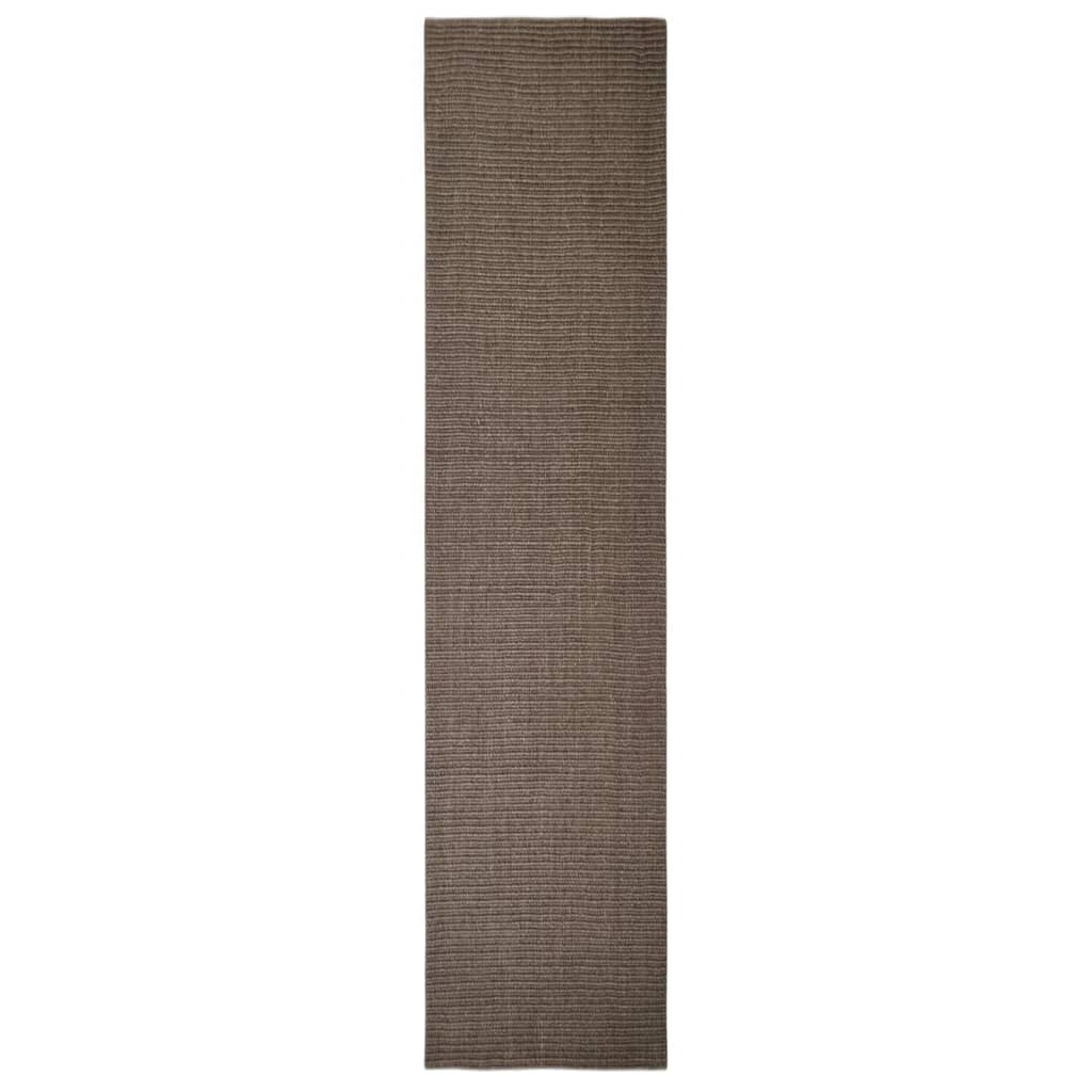 Vidaxl sisalmat voor krabpaal 80x350 cm bruin
