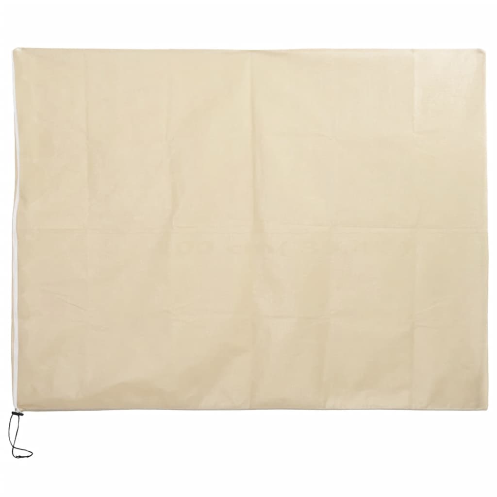 VidaXL Plantenhoezen met verbrand 2 st 70 g m² 3,93x3 m