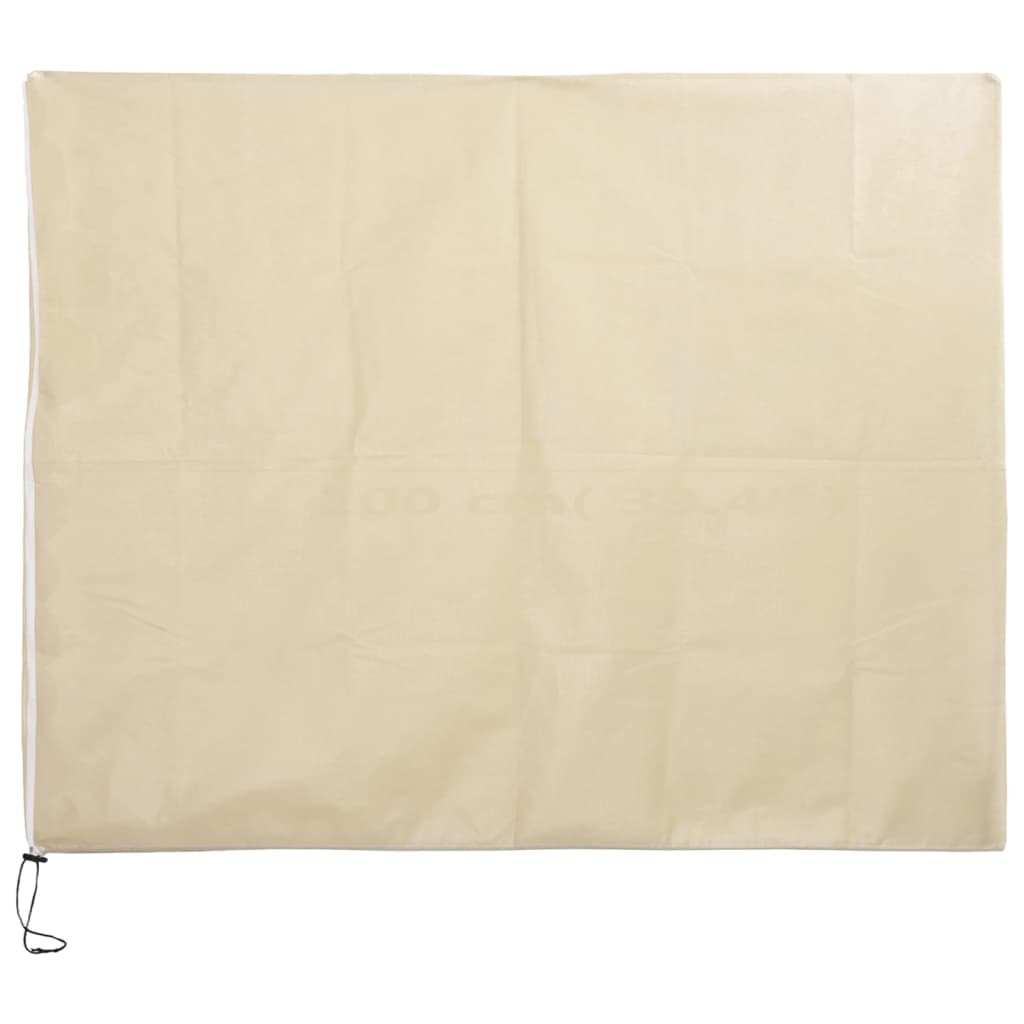 Vidaxl plantenhoezen met ritssluiting 10 st 70 g m² 3,14x2,5 m