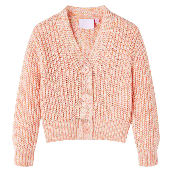 Vidaxl kindervest gebreid 104 gemengd roze