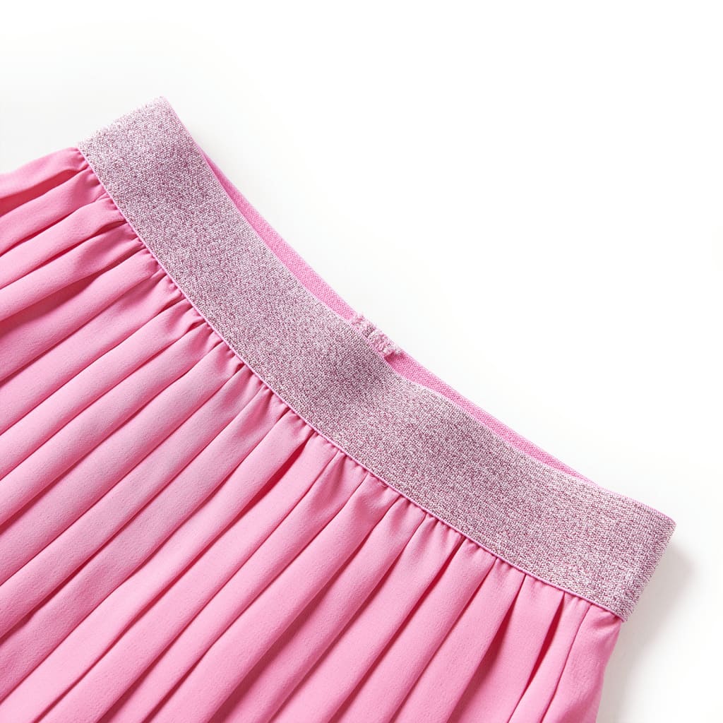 Vidaxl kinderplooirok 104 roze