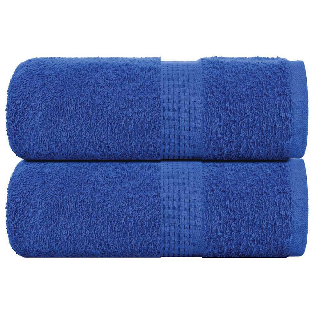 Vidaxl washandjes frogn 2 st 30x30 cm 360 g m² blauw