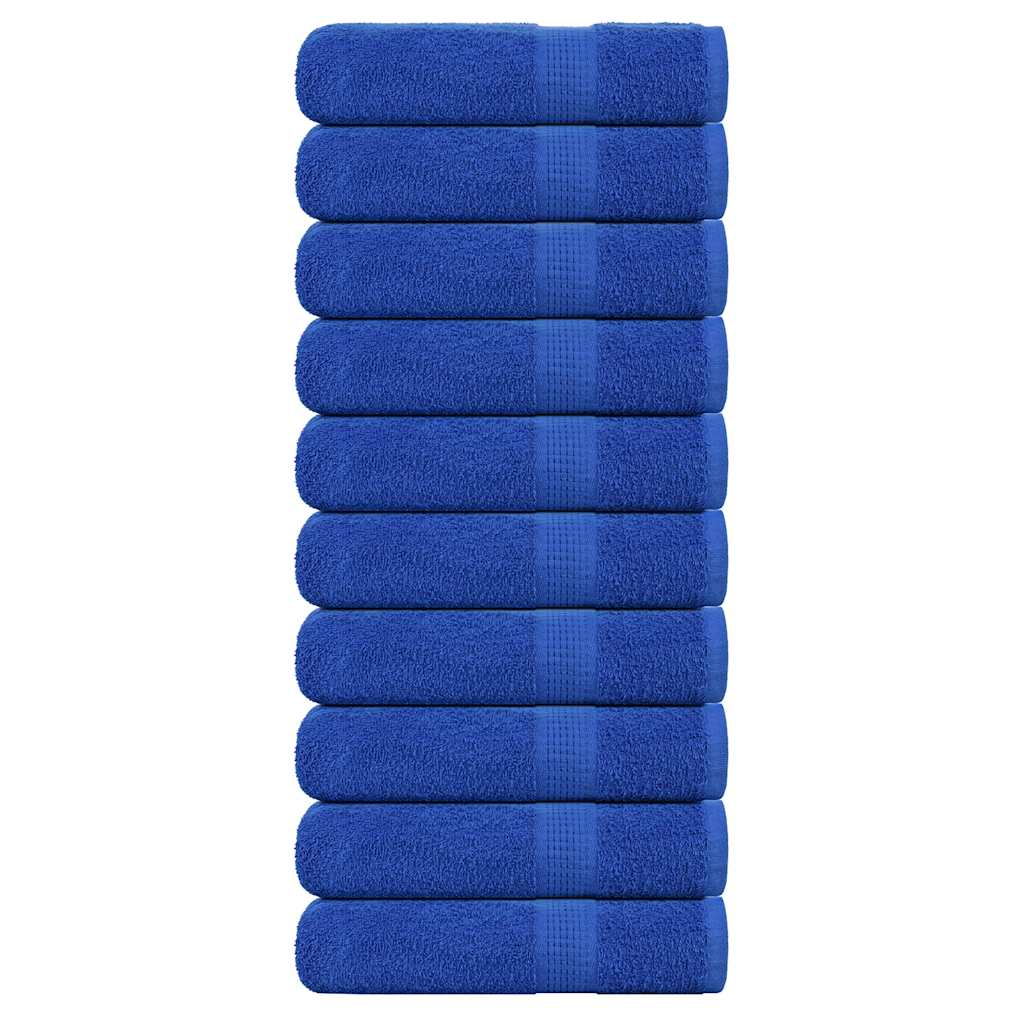 Vidaxl handdoeken frogn 10 st 50x100 cm 360 g m² blauw
