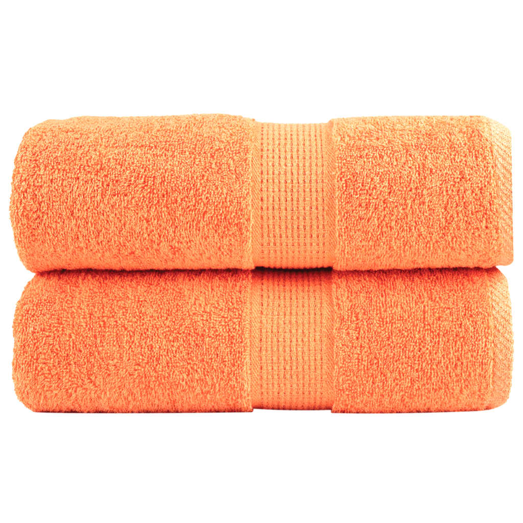 Vidaxl gastendoekjes solund 2 st 600 g m² 30x50 cm oranje