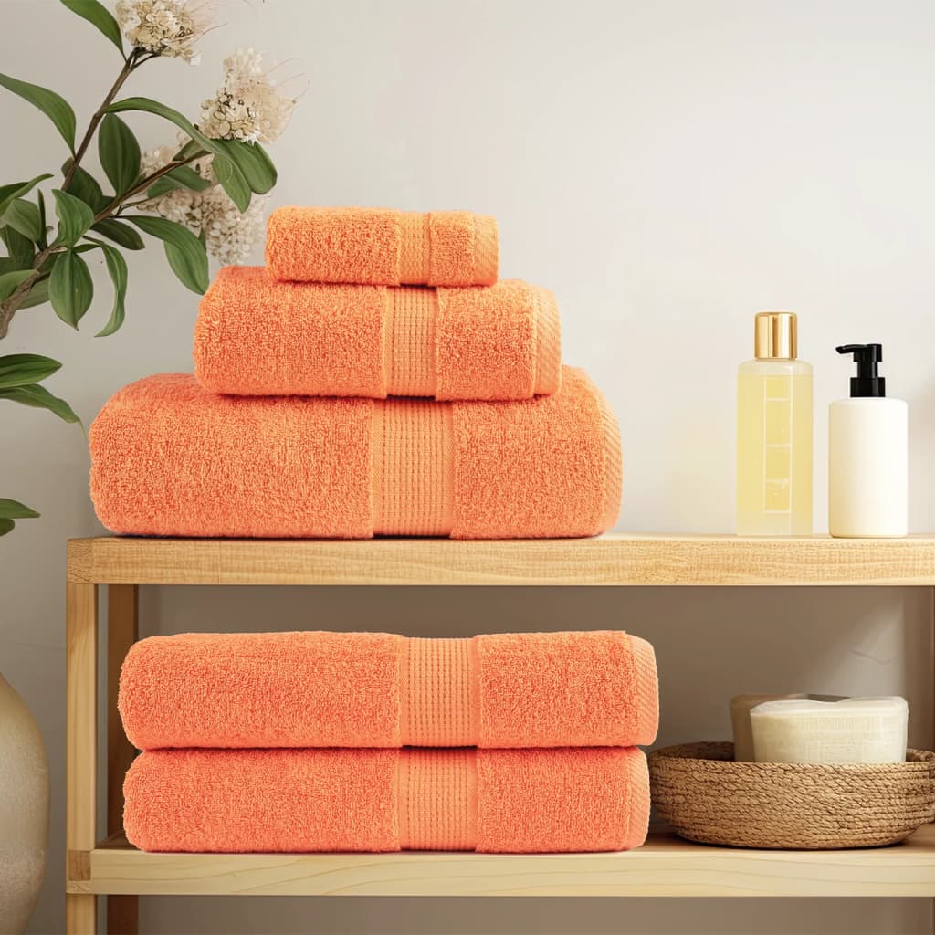Vidaxl gastendoekjes solund 2 st 600 g m² 30x50 cm oranje