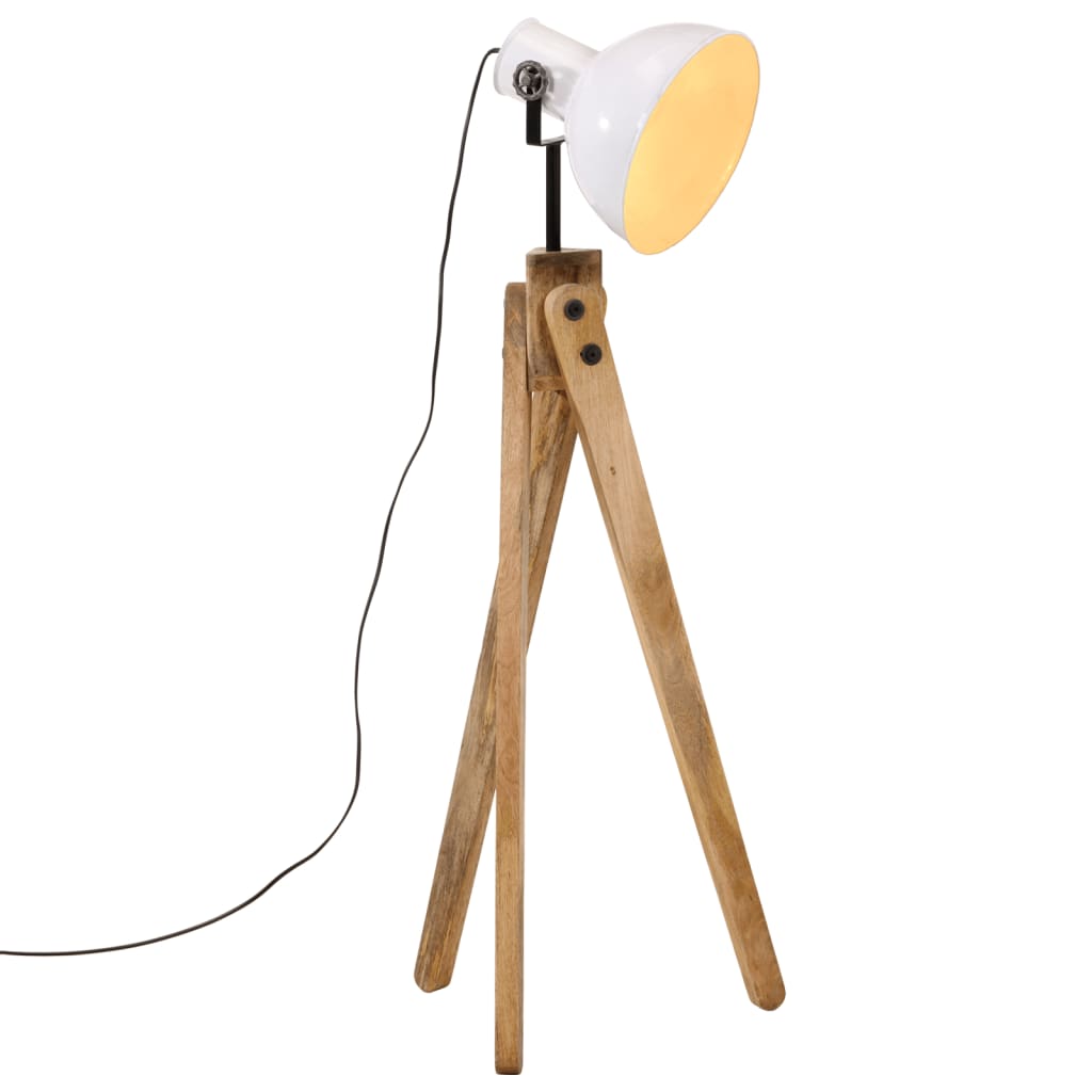 Vidaxl vloerlamp 25 b e27 45x45x120 cm wit