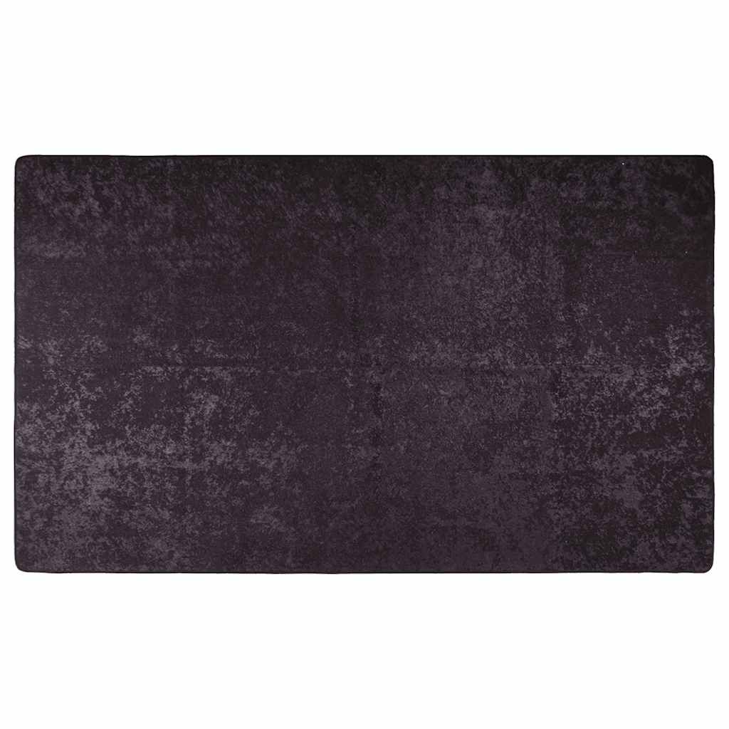 Vidaxl vloerkleed wasbaar antislip 120x170 cm antracietkleurig