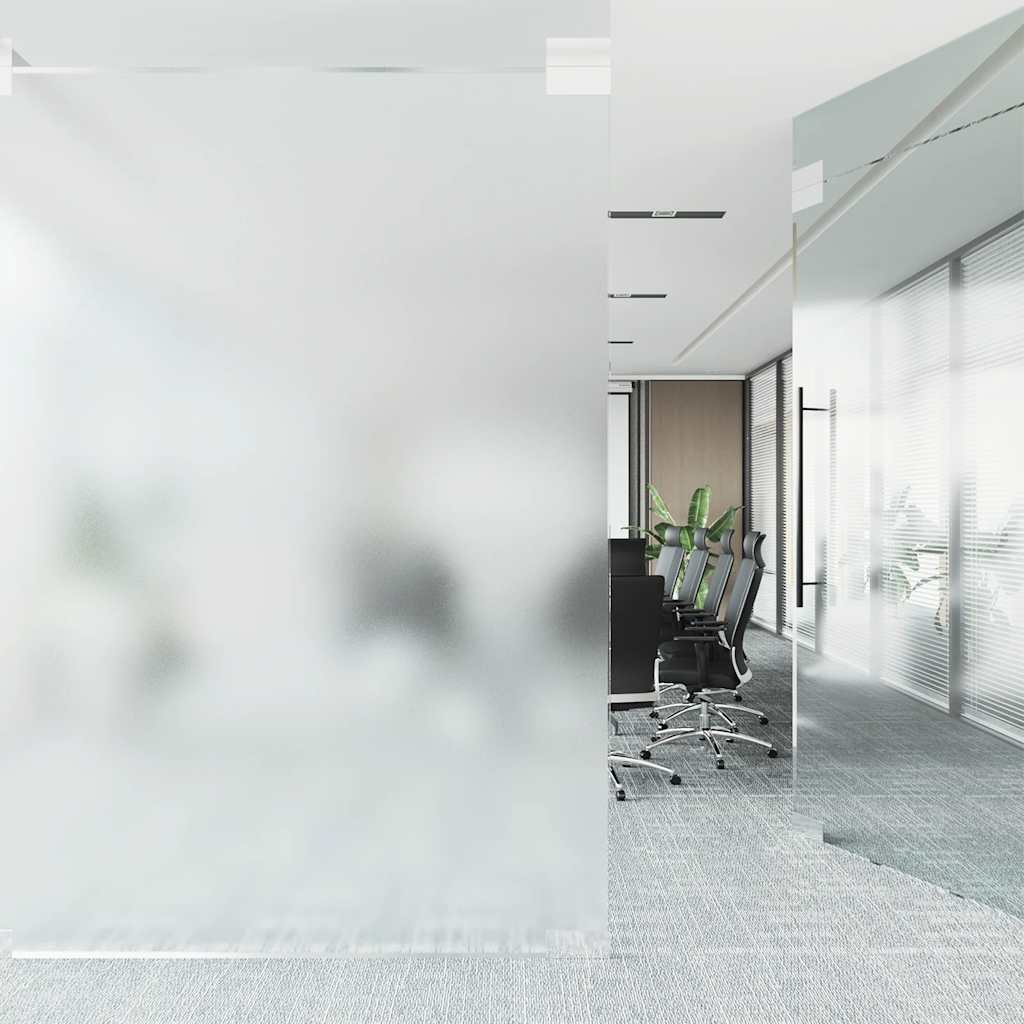Vidaxl raamfolies mat pvc grijs