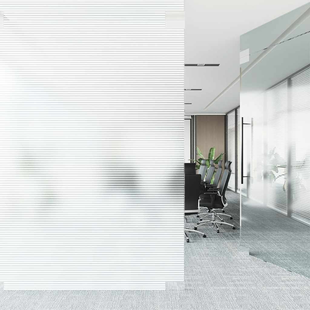 Vidaxl raamfolies strepenpatroon mat pvc
