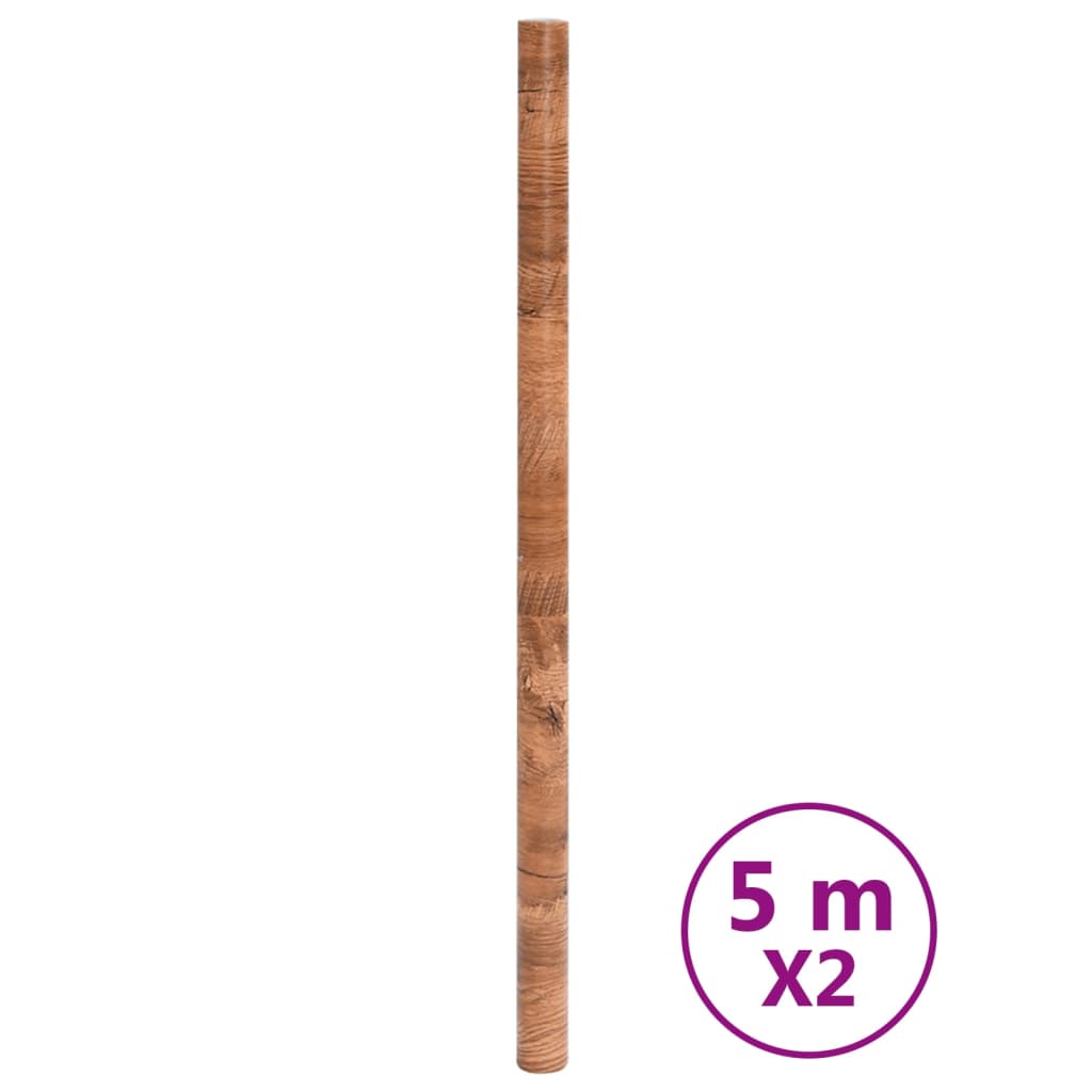 VidaXL Meubelfolies zelfklevende houtlook 90x500 cm PVC
