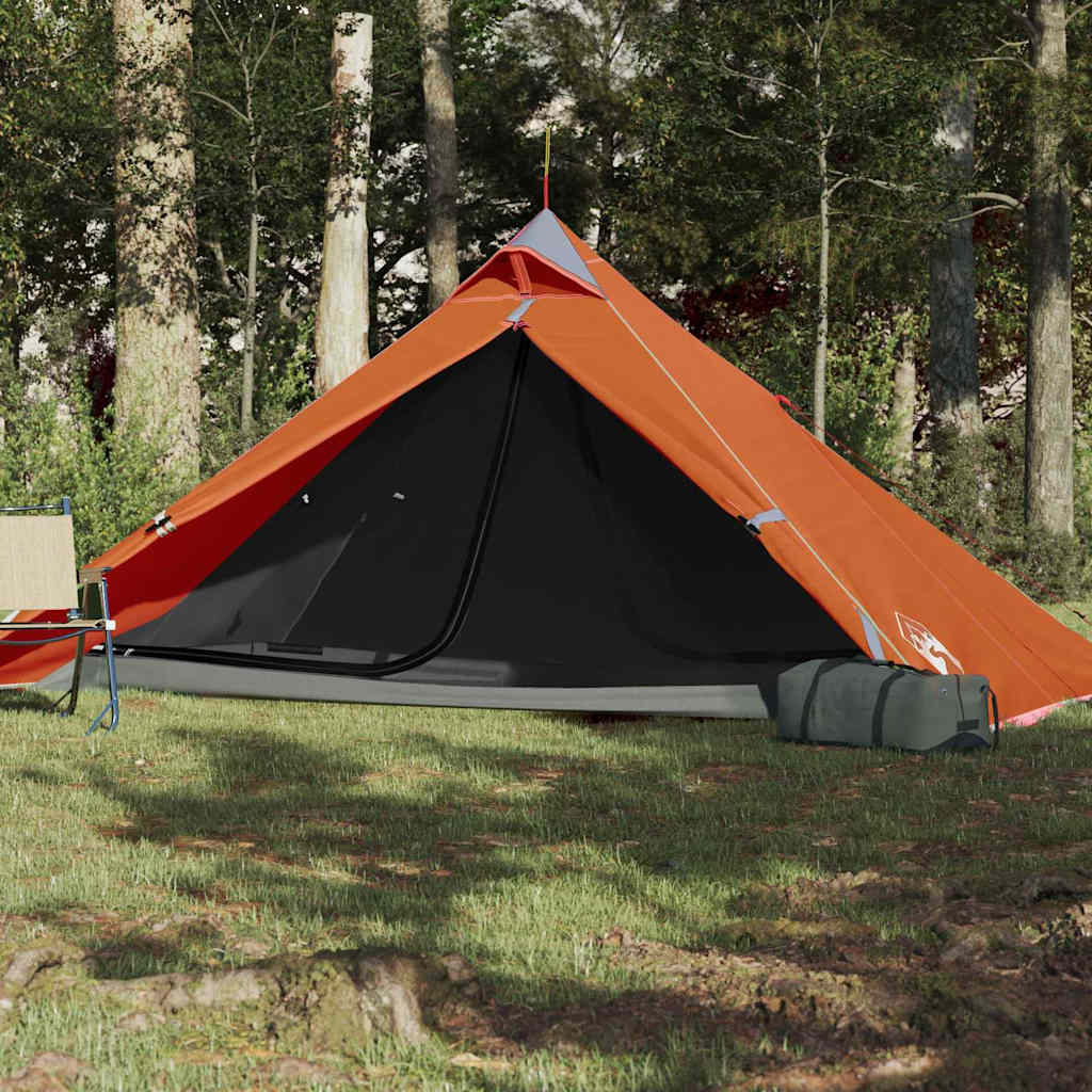 Vidaxl hangende tipi tent 1-persoons waterdicht oranje