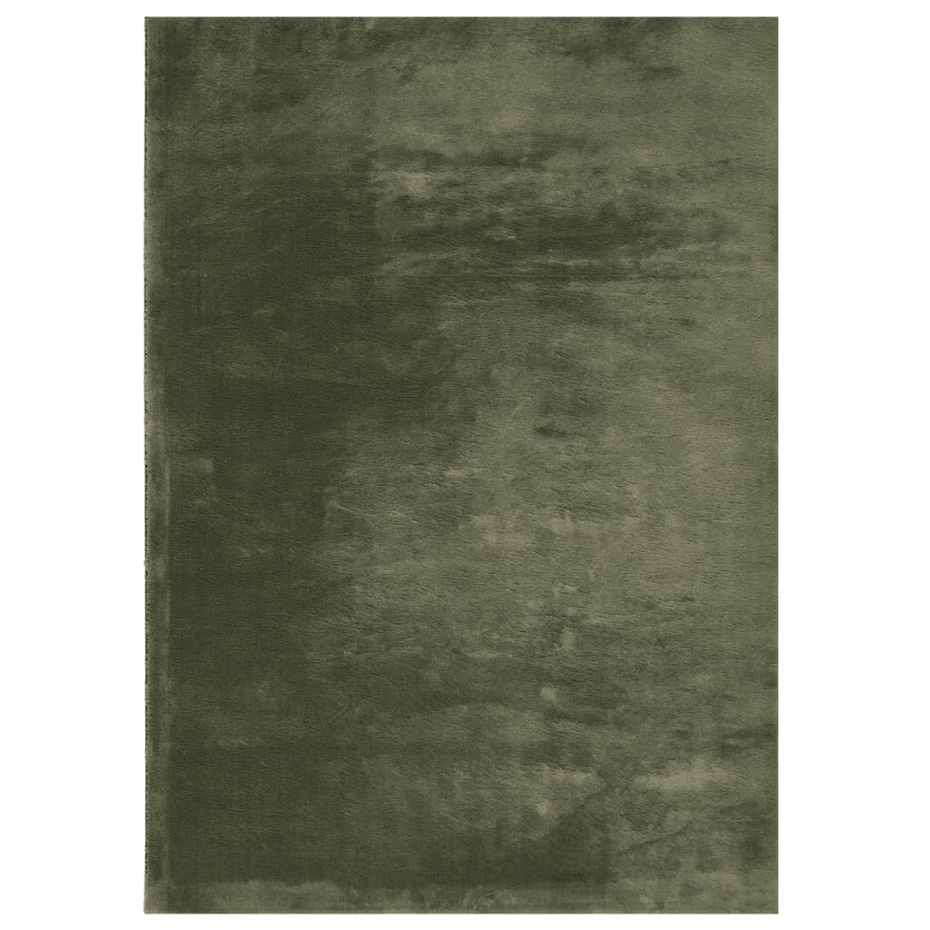 Vidaxl vloerkleed huarte laagpolig zacht wasbaar 240x340 cm bosgroen
