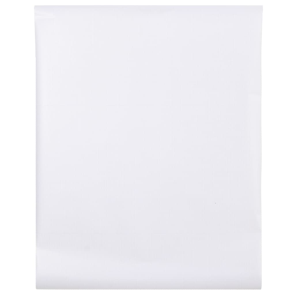 Vidaxl raamfolie mat 45x500 cm pvc grijs