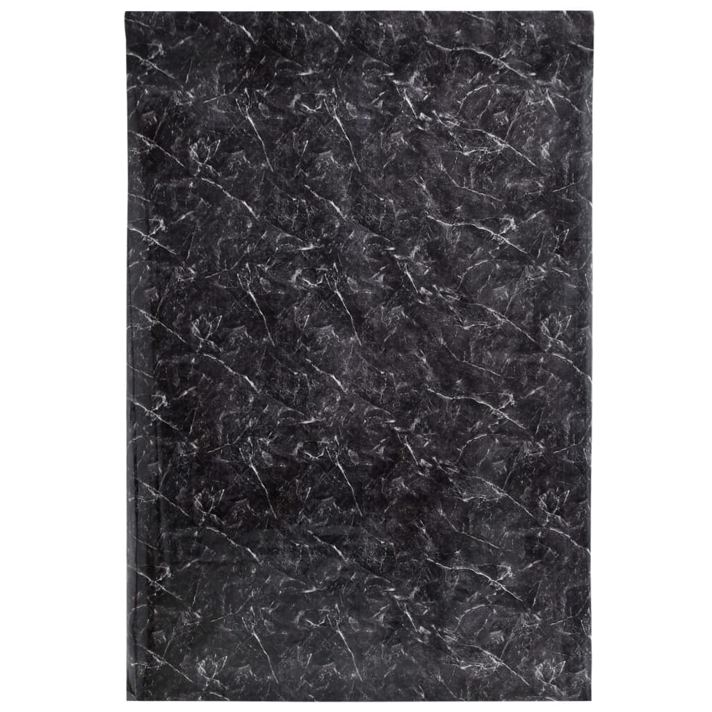 VidaXL Meubelfolie zelfklevende 90x500 cm PVC marmerzwart