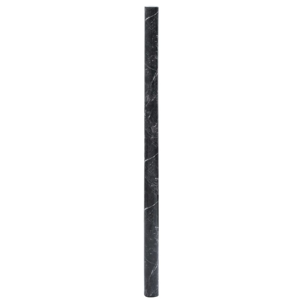 VidaXL Meubelfolie zelfklevende 90x500 cm PVC marmerzwart