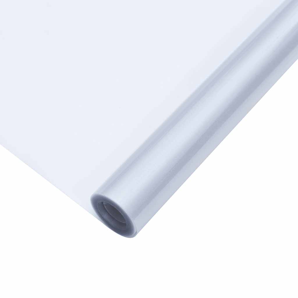 Vidaxl raamfolies 5 st statisch mat pvc grijs