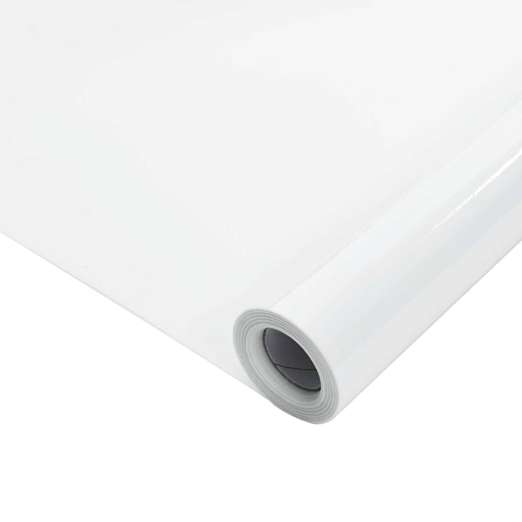 Vidaxl raamfolies 3 st statisch mat pvc wit