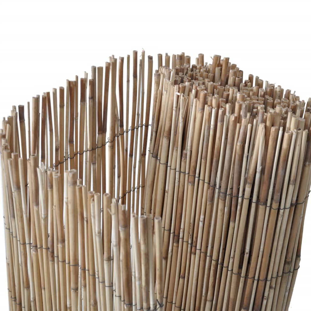 Vidaxl tuinscherm 400x100 cm riet