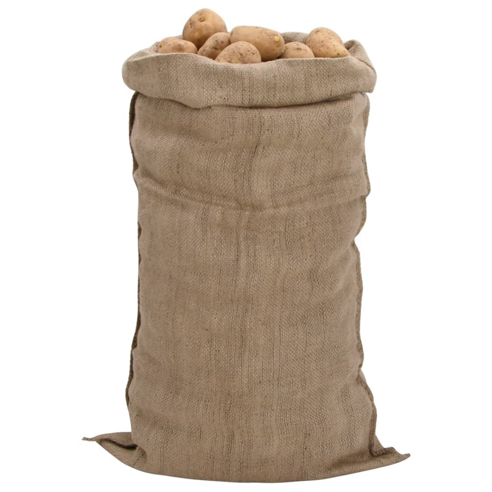 Vidaxl jutezakken 5 stuks 340 g m² 65x135 cm 100% jute