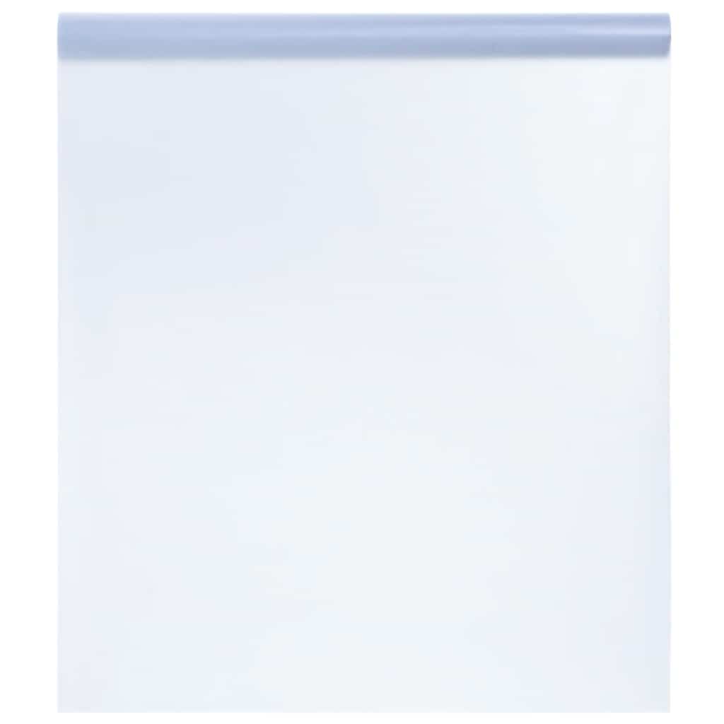 Vidaxl raamfolie statisch mat grijs 45 x 2000 cm pvc