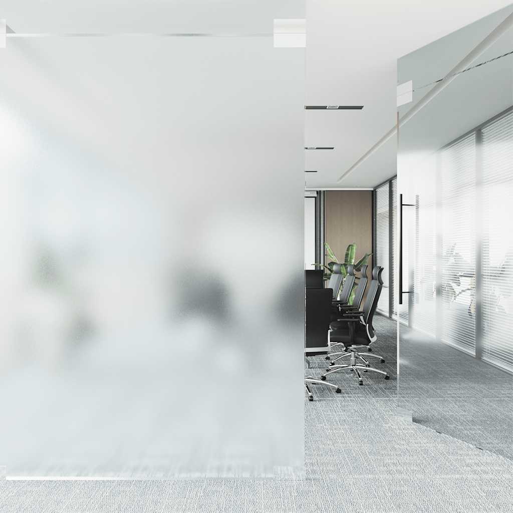 Vidaxl raamfolie statisch mat grijs 45 x 2000 cm pvc