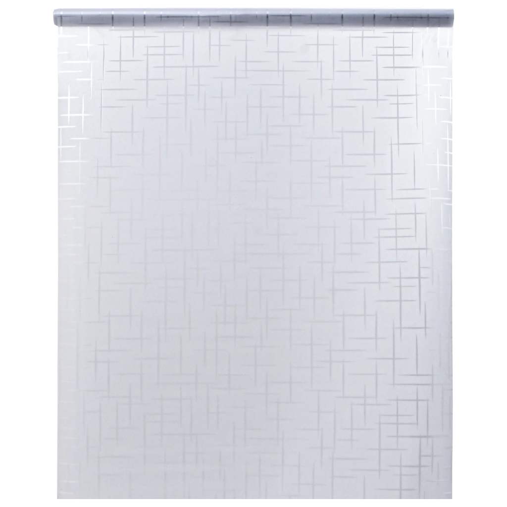 Vidaxl raamfolie sterrenpatroon mat 45x500 cm pvc