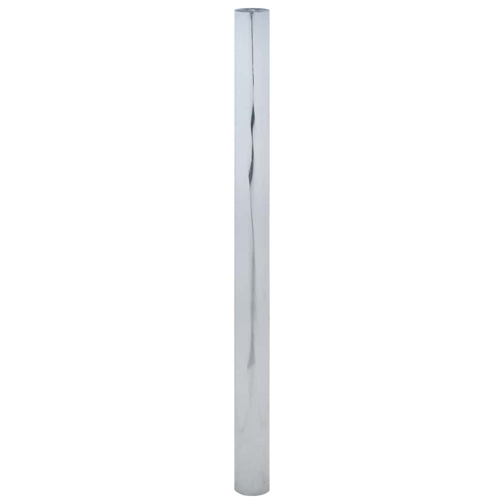 Vidaxl zonnefolie statisch reflecterend 45x500 cm pvc zilverkleurig