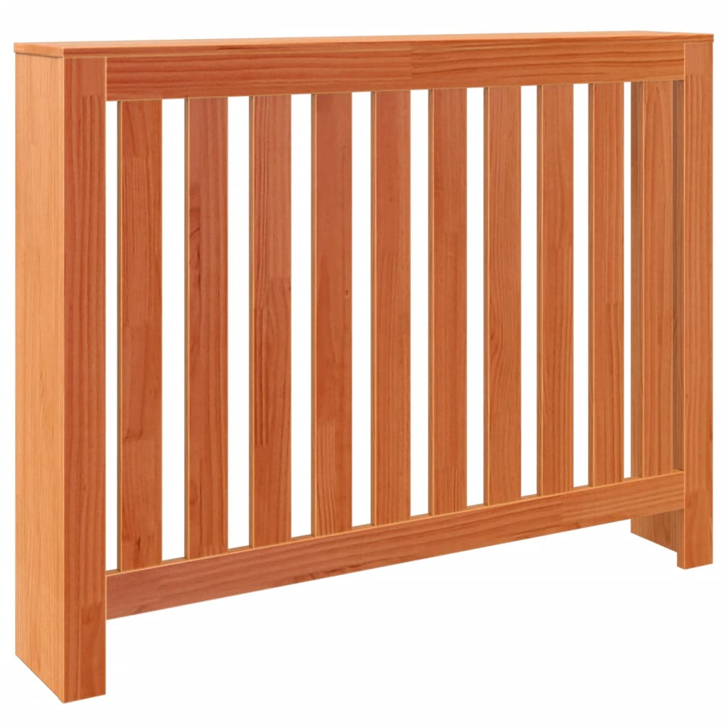 Vidaxl radiatorombouw 108,5x19x84 cm massief groenhout wasbruin