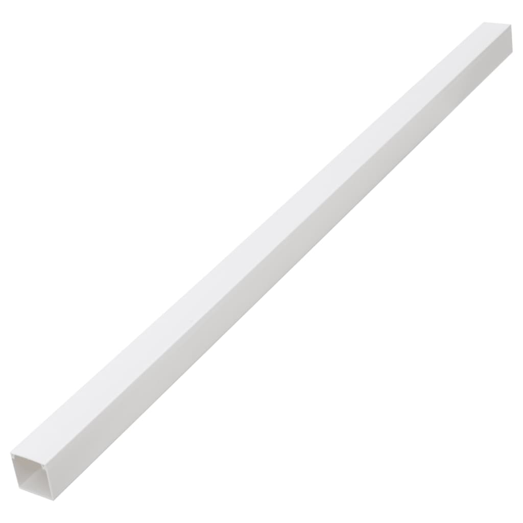 Vidaxl kabelgoot 50x25 mm 10 m pvc
