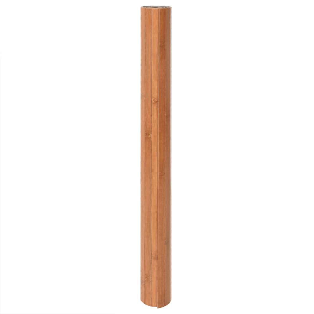 Vidaxl vloerkleed rechthoekig 100x100 cm bamboe naturel