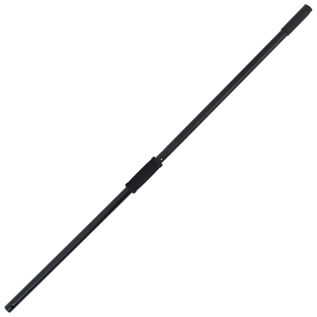 Vidaxl hooivorkstaal ø3,5x127,5 cm zwart staal