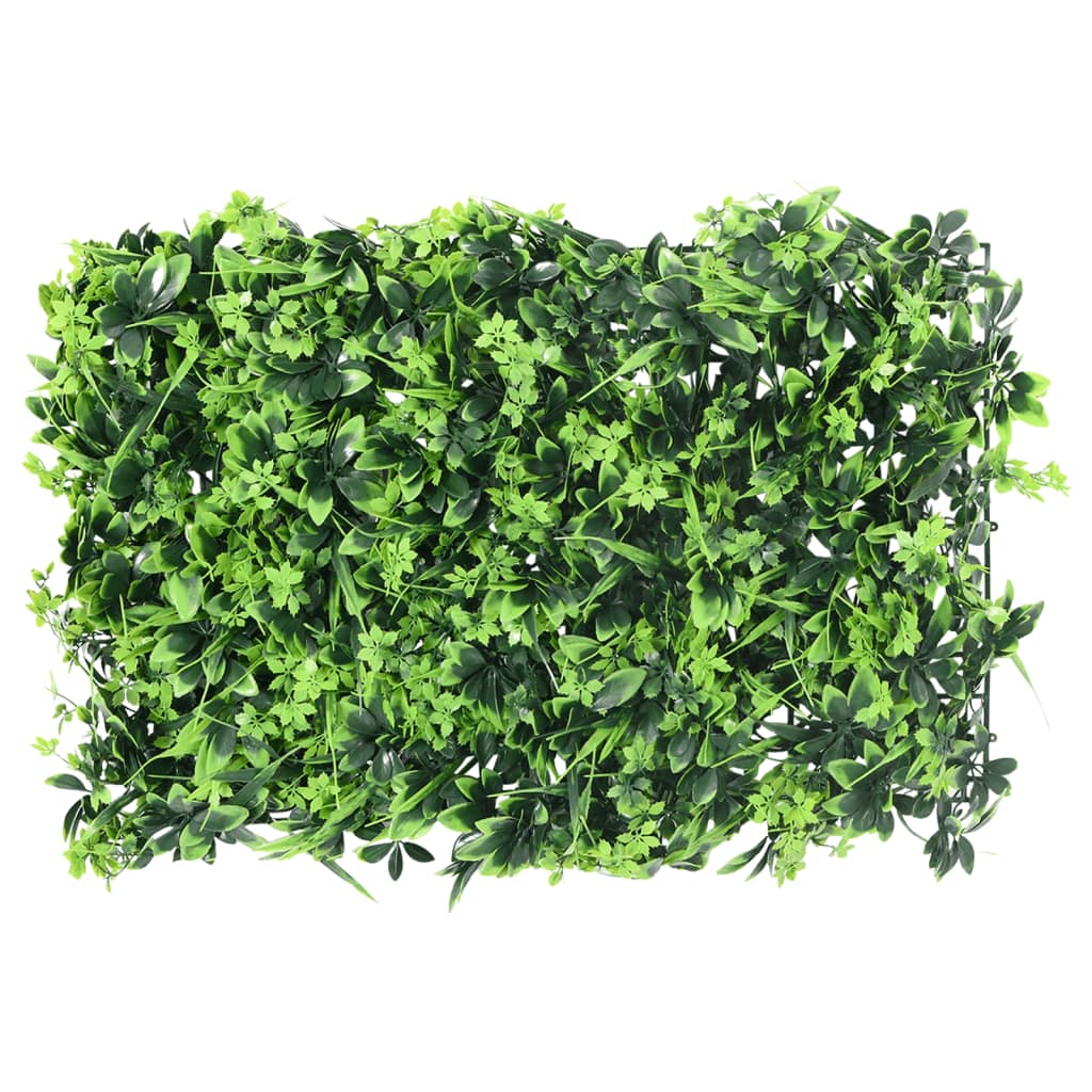 Vidaxl hek met kunstbladeren 6 st 40x60 cm groen