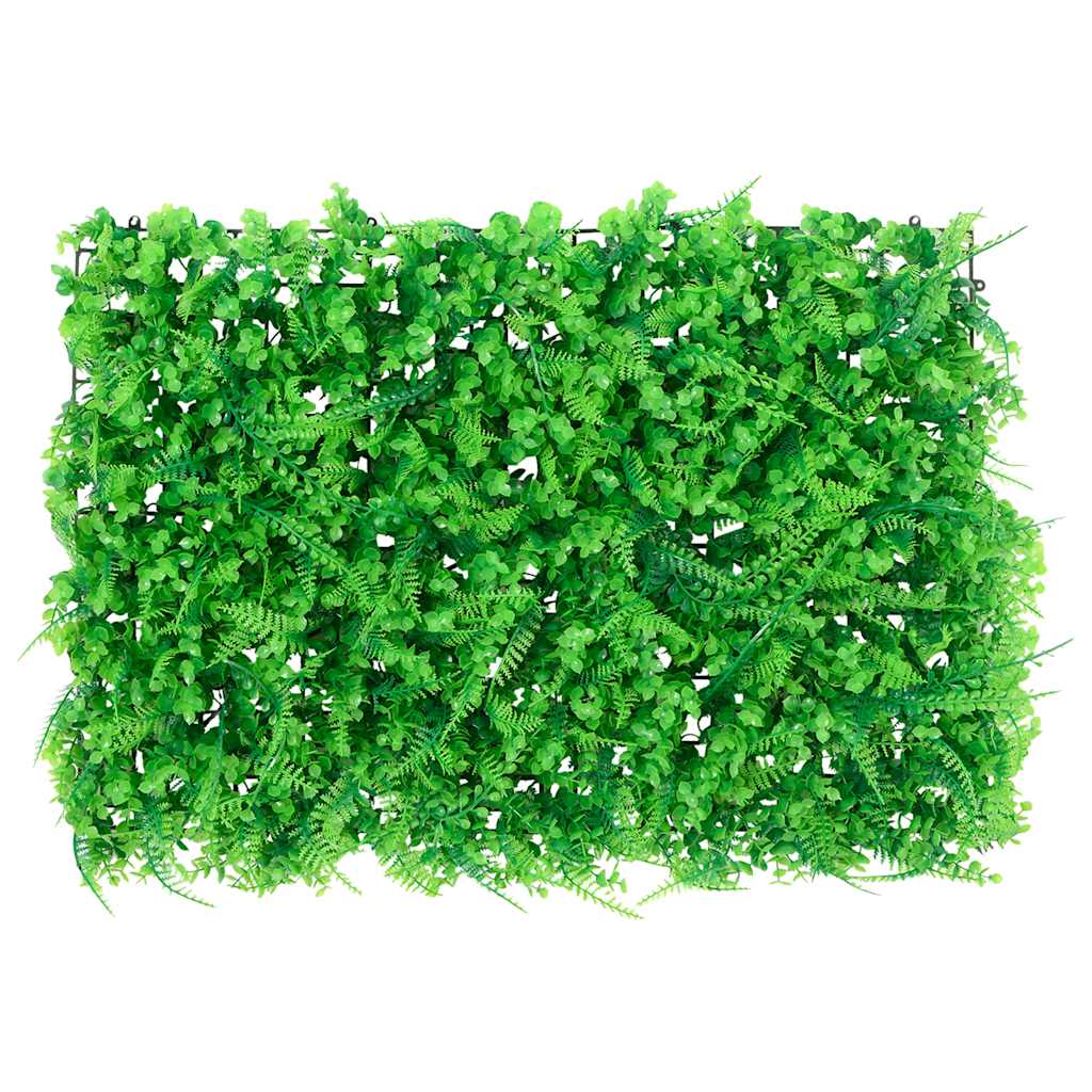 Vidaxl hek met kunstvarenblad 6 st 40x60 cm groen