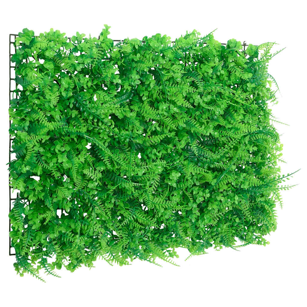 Vidaxl hek met kunstvarenblad 6 st 40x60 cm groen