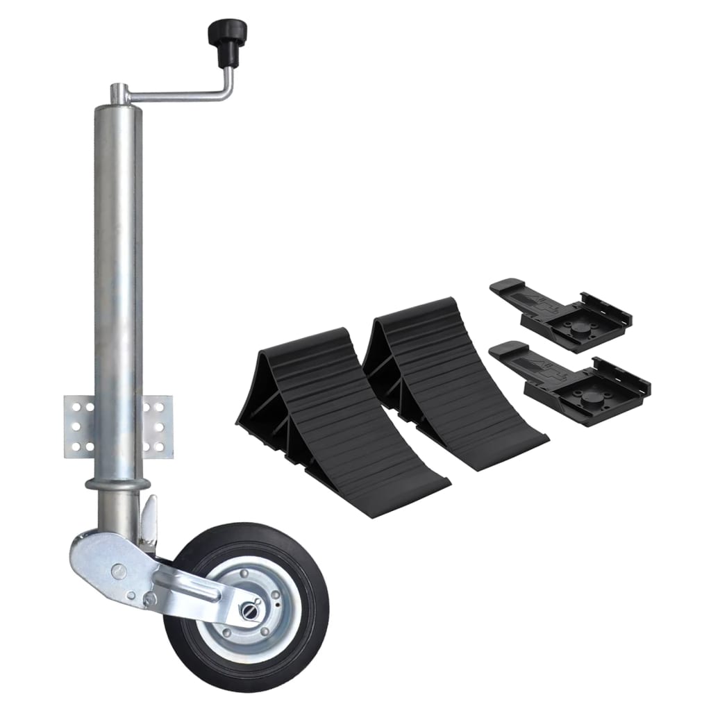 Vidaxl neuswiel met wielblokken 60 mm