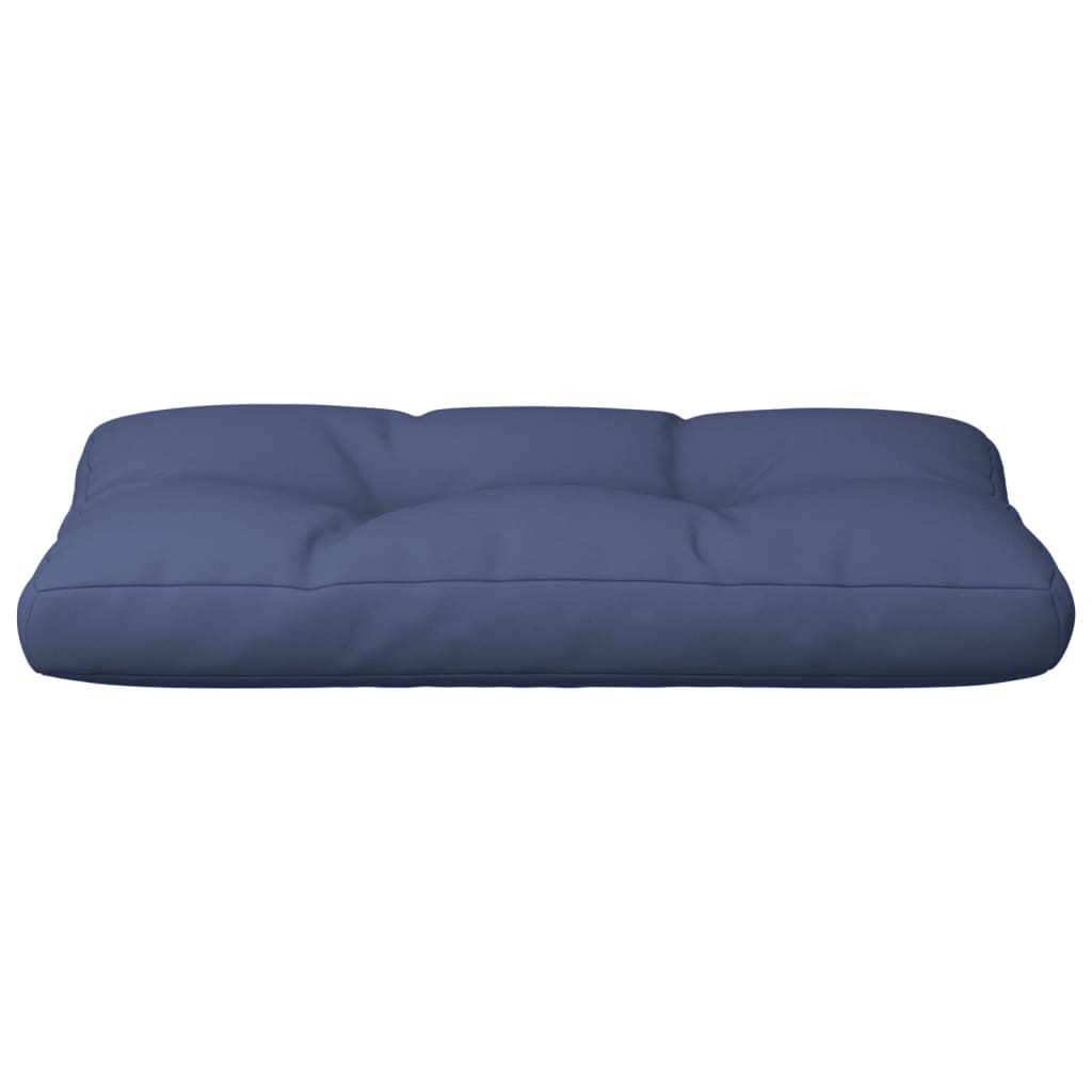 Vidaxl palletkussen 120x40x12 cm stof marineblauw