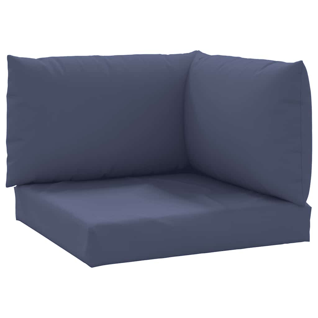 Vidaxl palletkussens 3st oxford stof marineblauw