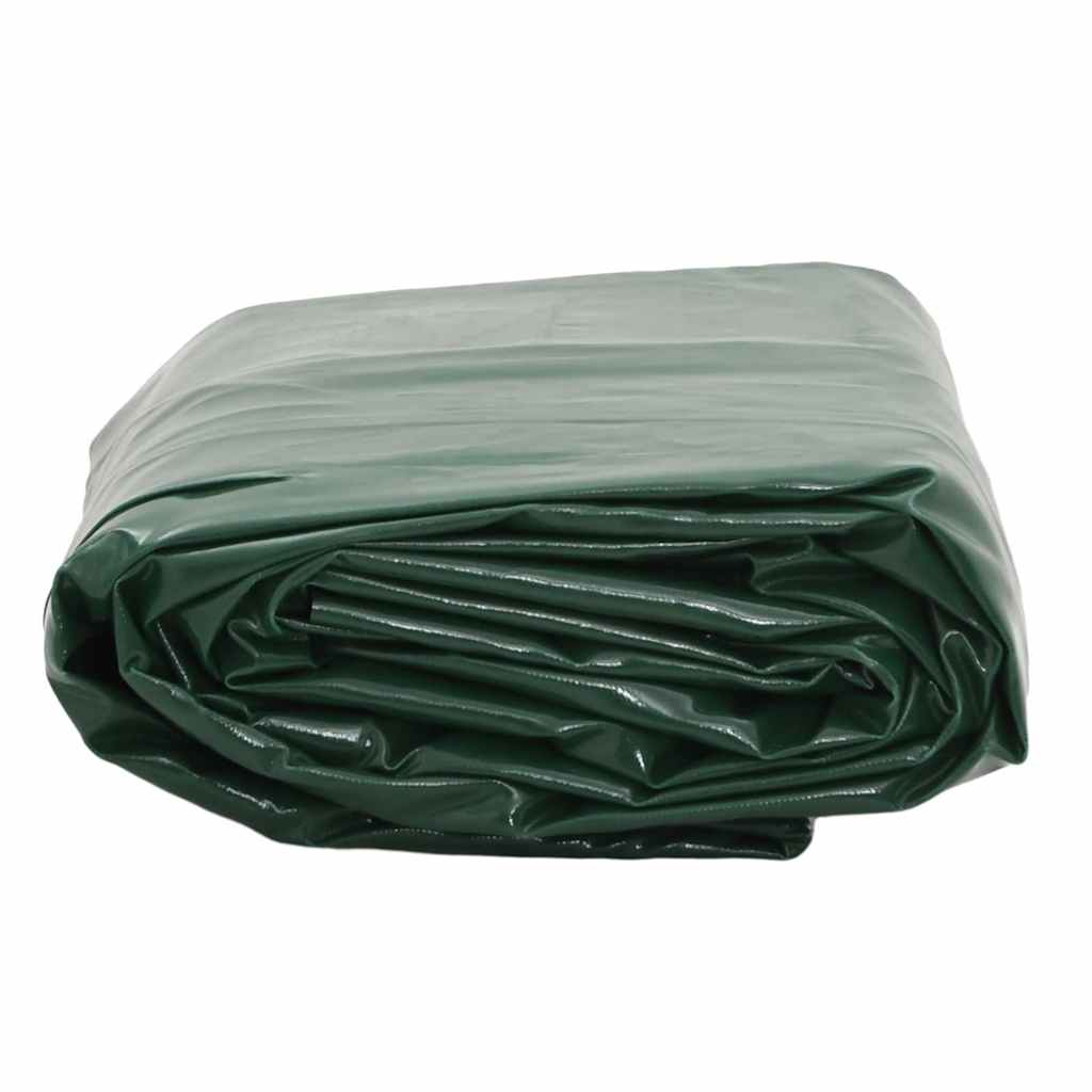 Vidaxl dekzeil 650 g m² 1,5x10 m groen