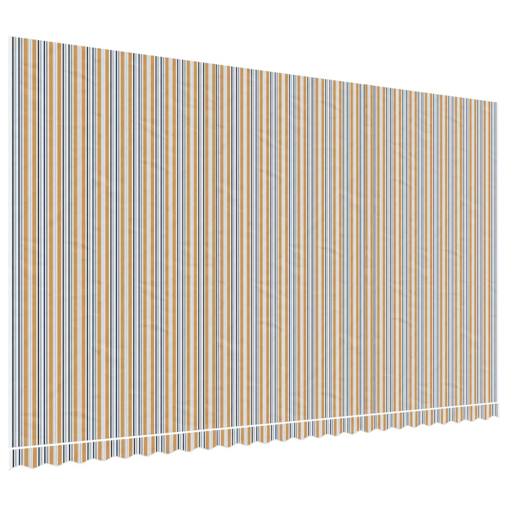 Vidaxl vervangingsdoek voor luifel 600x350 cm polyester meerkleurig