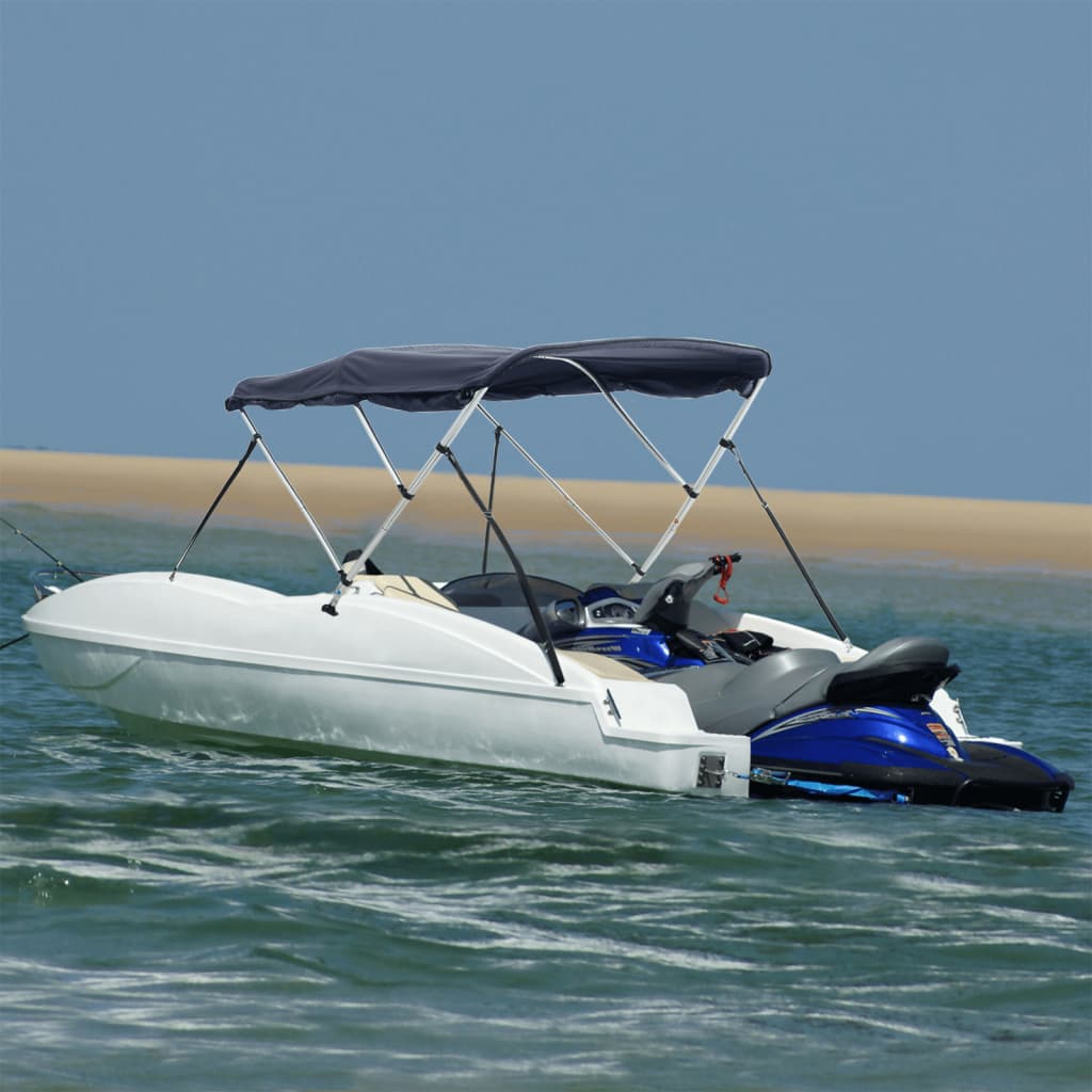 Vidaxl biminitop 3 bogen met zijwanden 183x(137-152)x137 cm