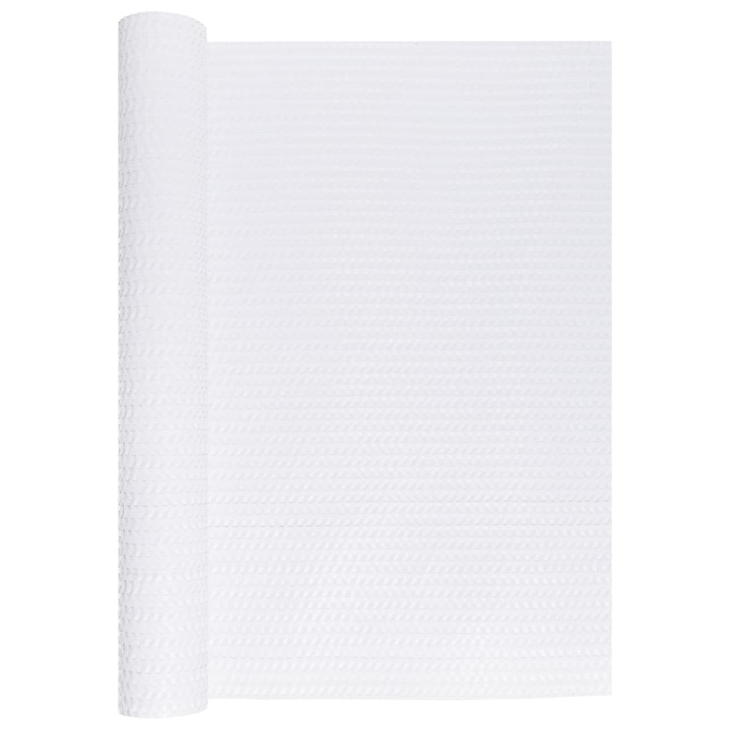 Vidaxl balkonscherm 400x90 cm polyrotan wit