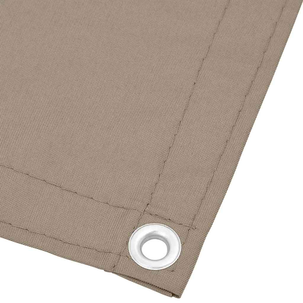 Vidaxl balkonscherm 90x700 cm 100% oxford polyester taupe