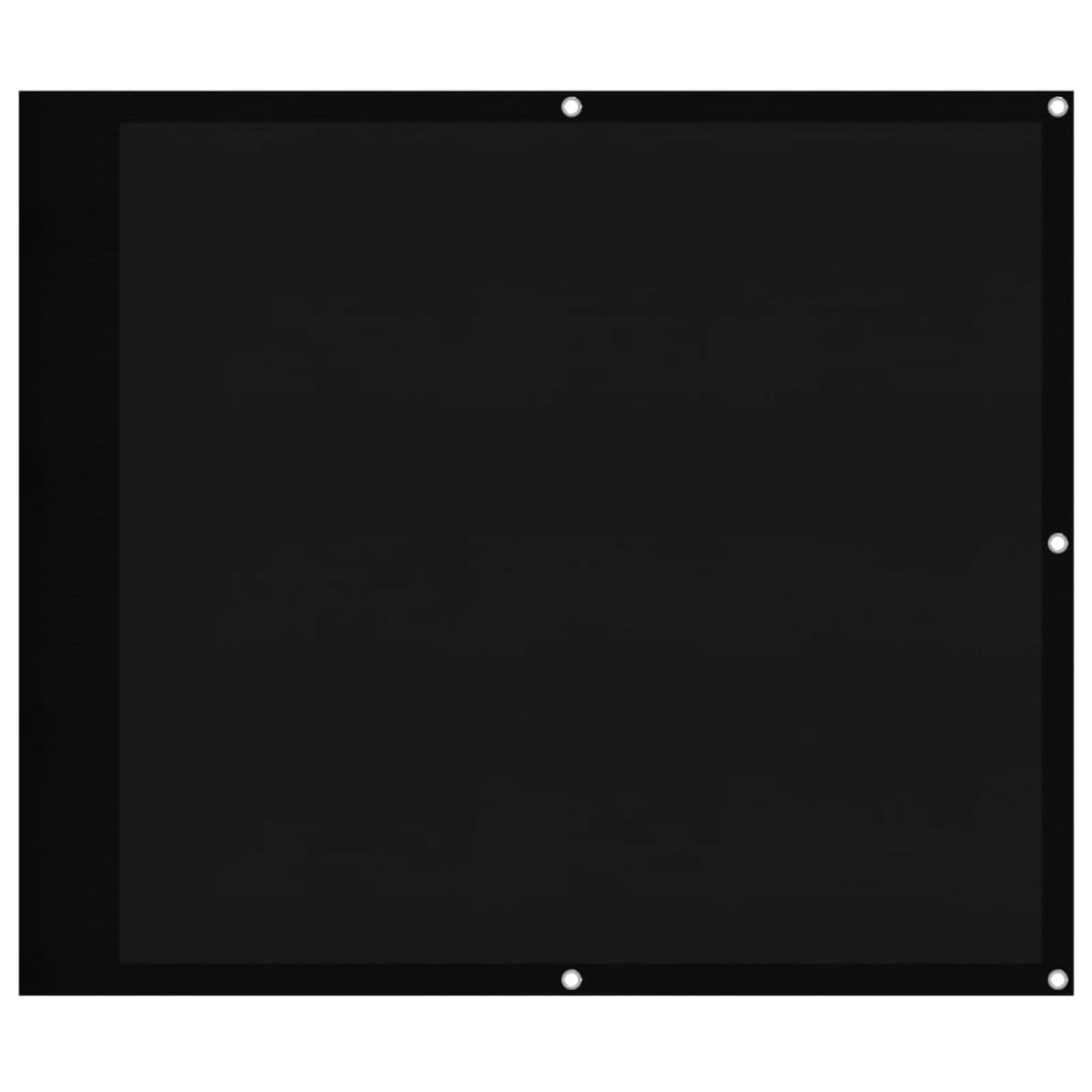 Vidaxl balkonscherm 90x1000 cm 100% oxford polyester zwart
