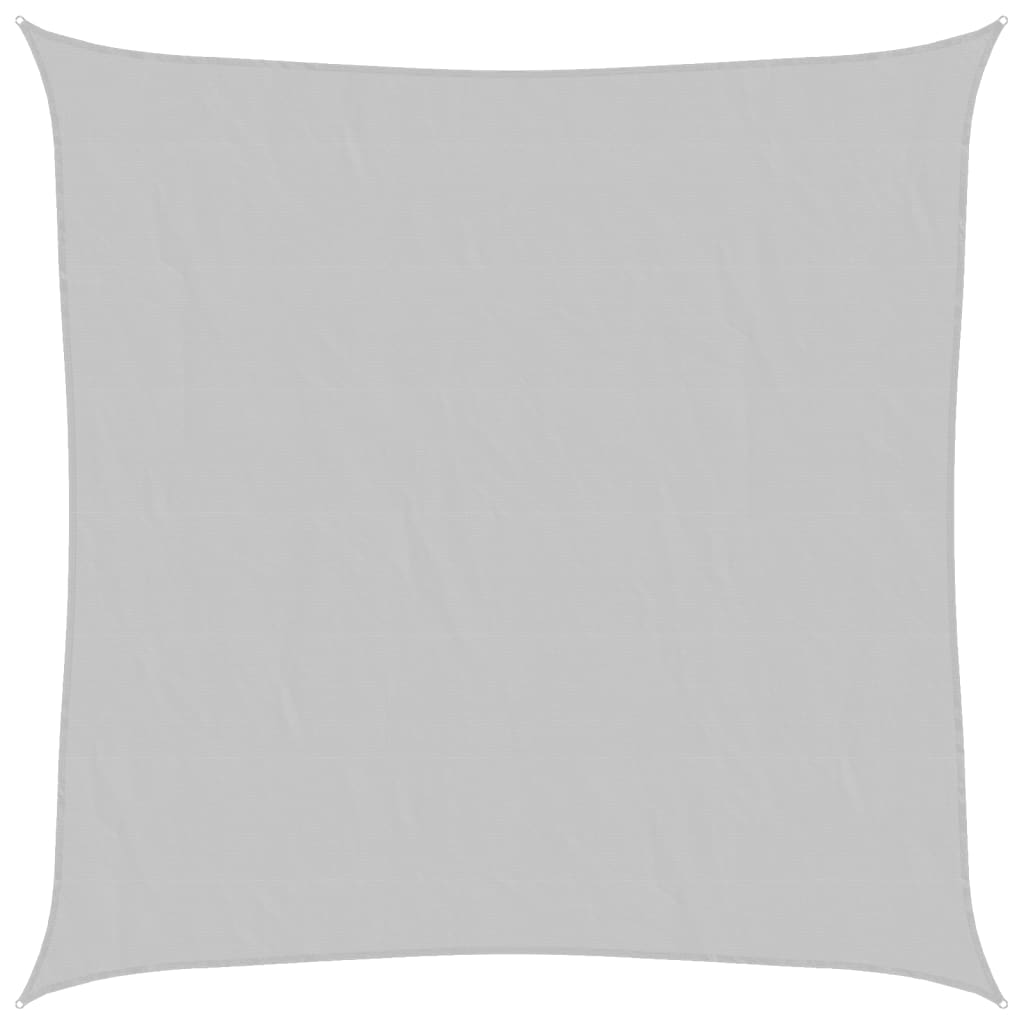 Vidaxl zonnezeil 3x3m 100% polyester oxford lichtgrijs