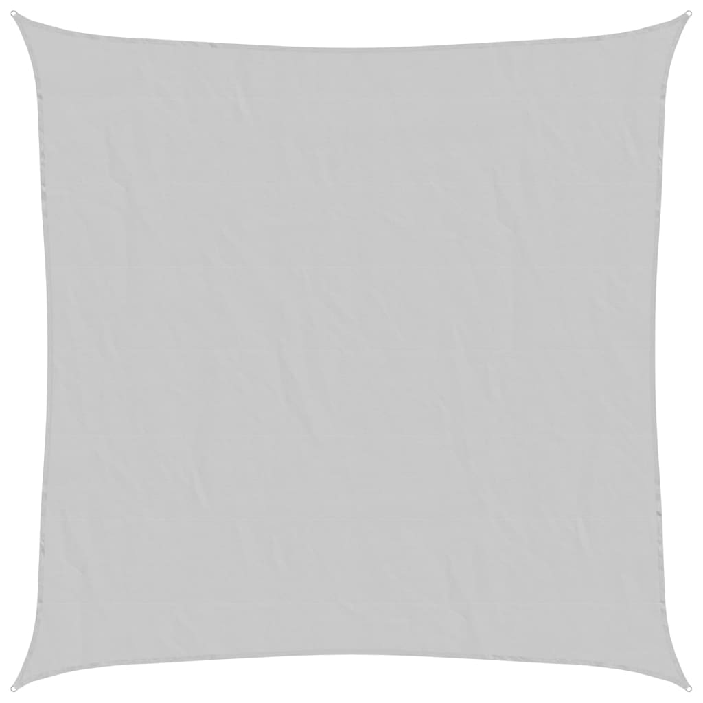 Vidaxl zonnezeil 4x4m 100% polyester oxford lichtgrijs